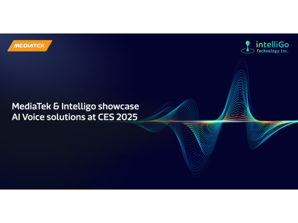 聯發科技攜手意騰科技 於CES 2025展出多元AI語音方案